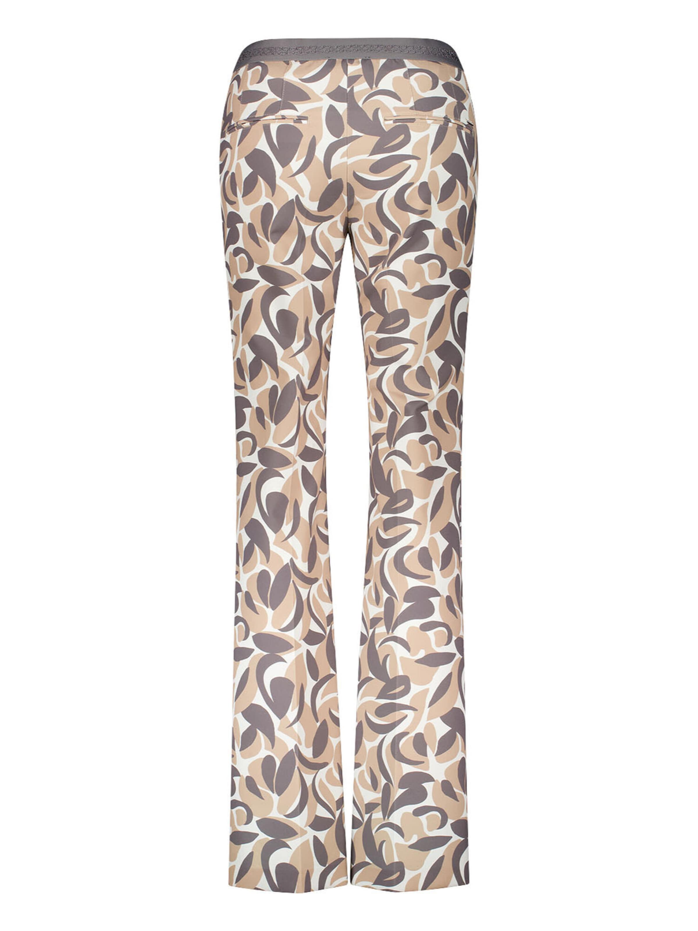 Gardeur Slimfit Broek 'ZARIA' in Beige