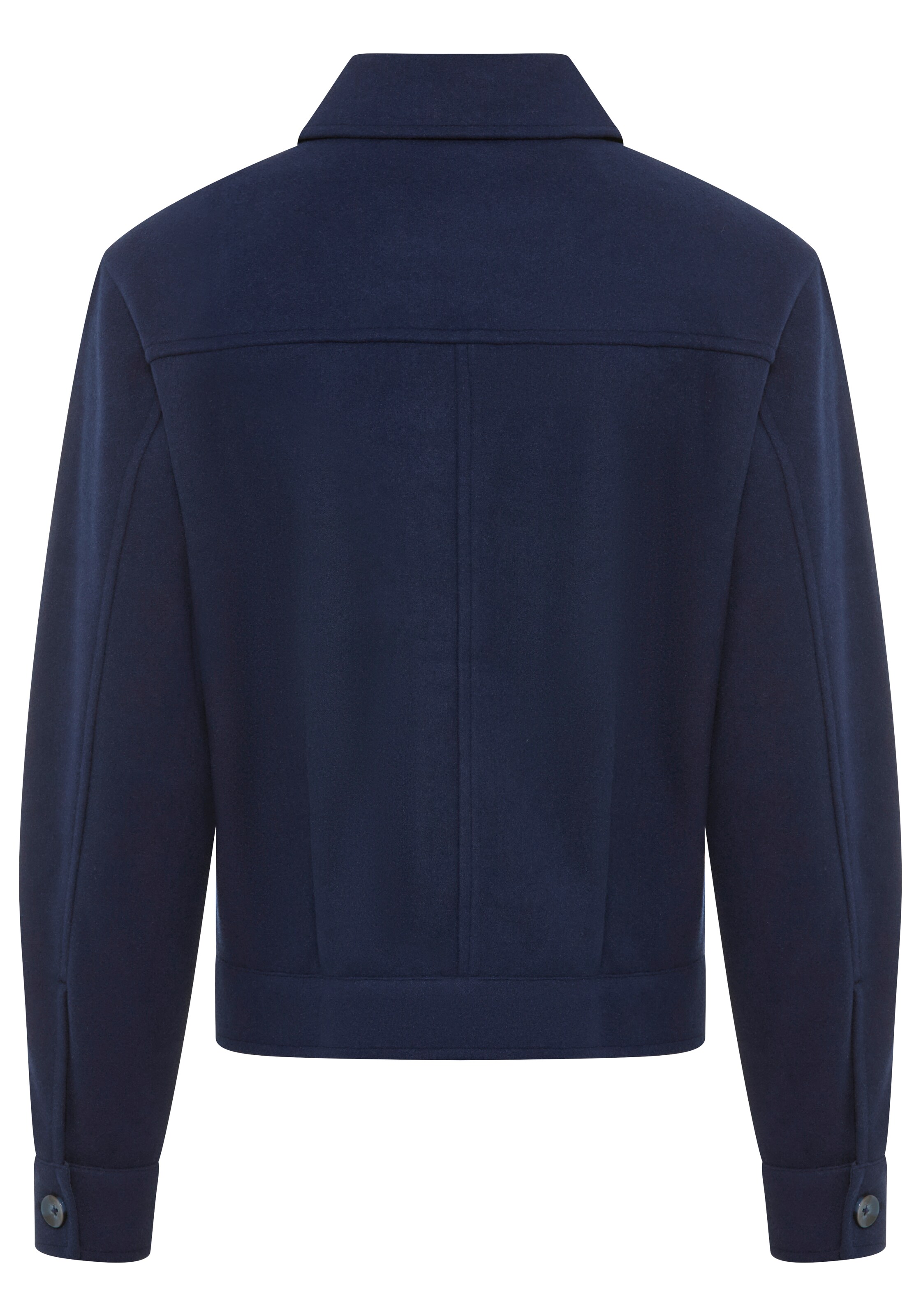 LAURA SCOTT Between-Season Jacket in Blue