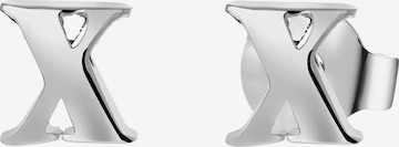 Lucardi Oorbellen in Zilver: voorkant