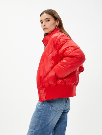 Koton Between-Season Jacket in Red
