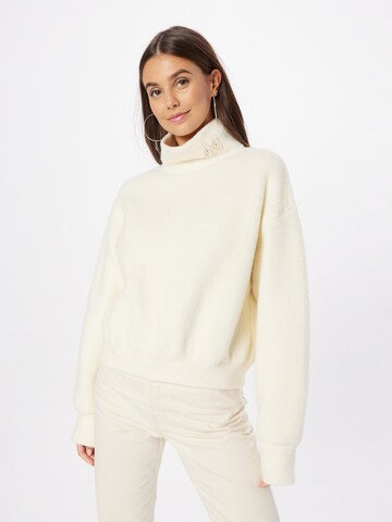 Miss Sixty Sweatshirt in Wit: voorkant