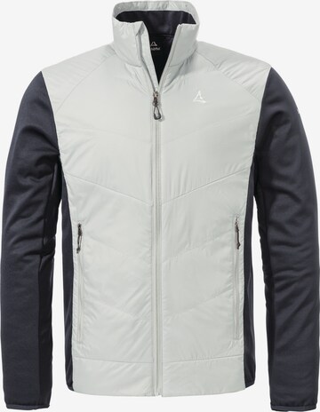 Veste en polaire fonctionnelle Schöffel en gris : devant