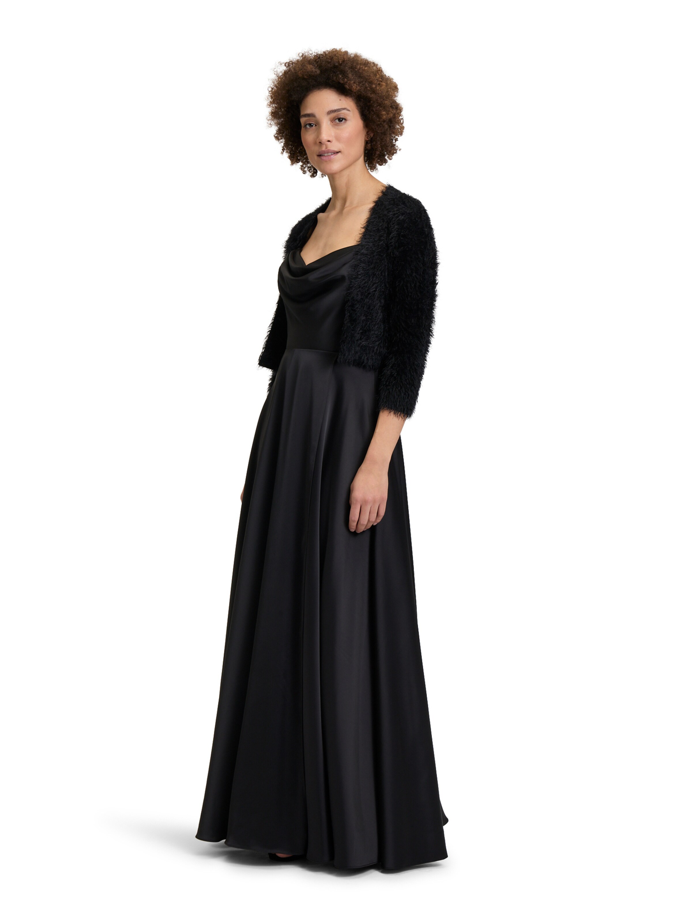 Vera Mont Gebreid vest in Zwart