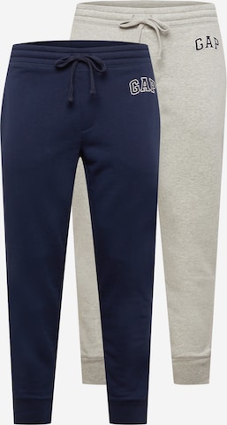 GAP Tapered Broek in Blauw: voorkant