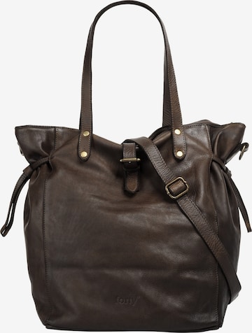 Cabas forty° en marron : devant