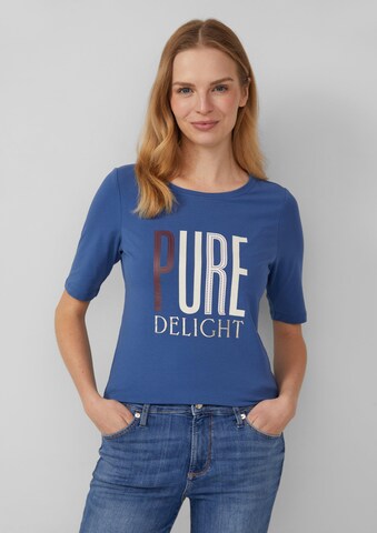 T-shirt s.Oliver en bleu : devant