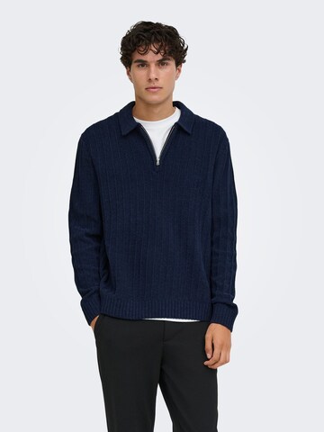 Only & Sons - Jersey 'ONSEmil' en azul