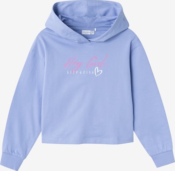 Sweat-shirt 'VANITA' NAME IT en violet : devant