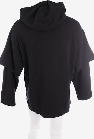 WEEKDAY Sweatshirt & Zip-Up Hoodie in M in Black