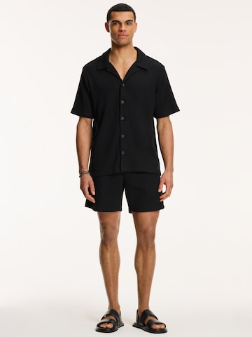 Shiwi Comfort fit Button Up Shirt in Black