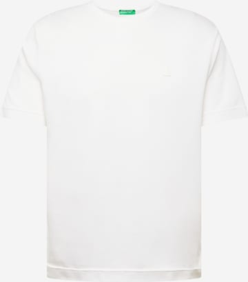 UNITED COLORS OF BENETTON Majica | bela barva: sprednja stran