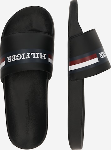 TOMMY HILFIGER Pantolette 'Corporate' in Schwarz