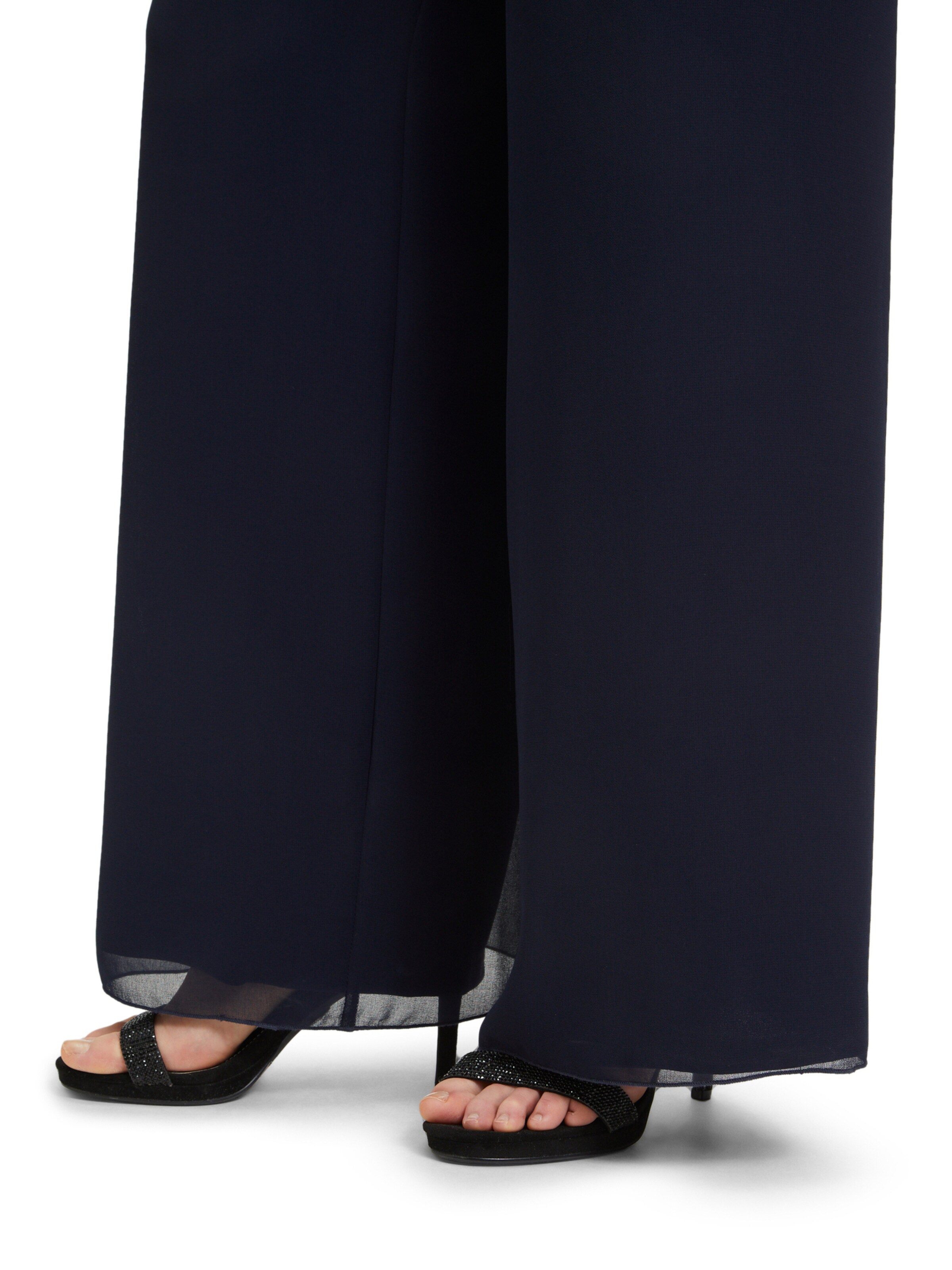 Vera Mont Wide Leg Marlene-Hose mit weitem Bein in Blau
