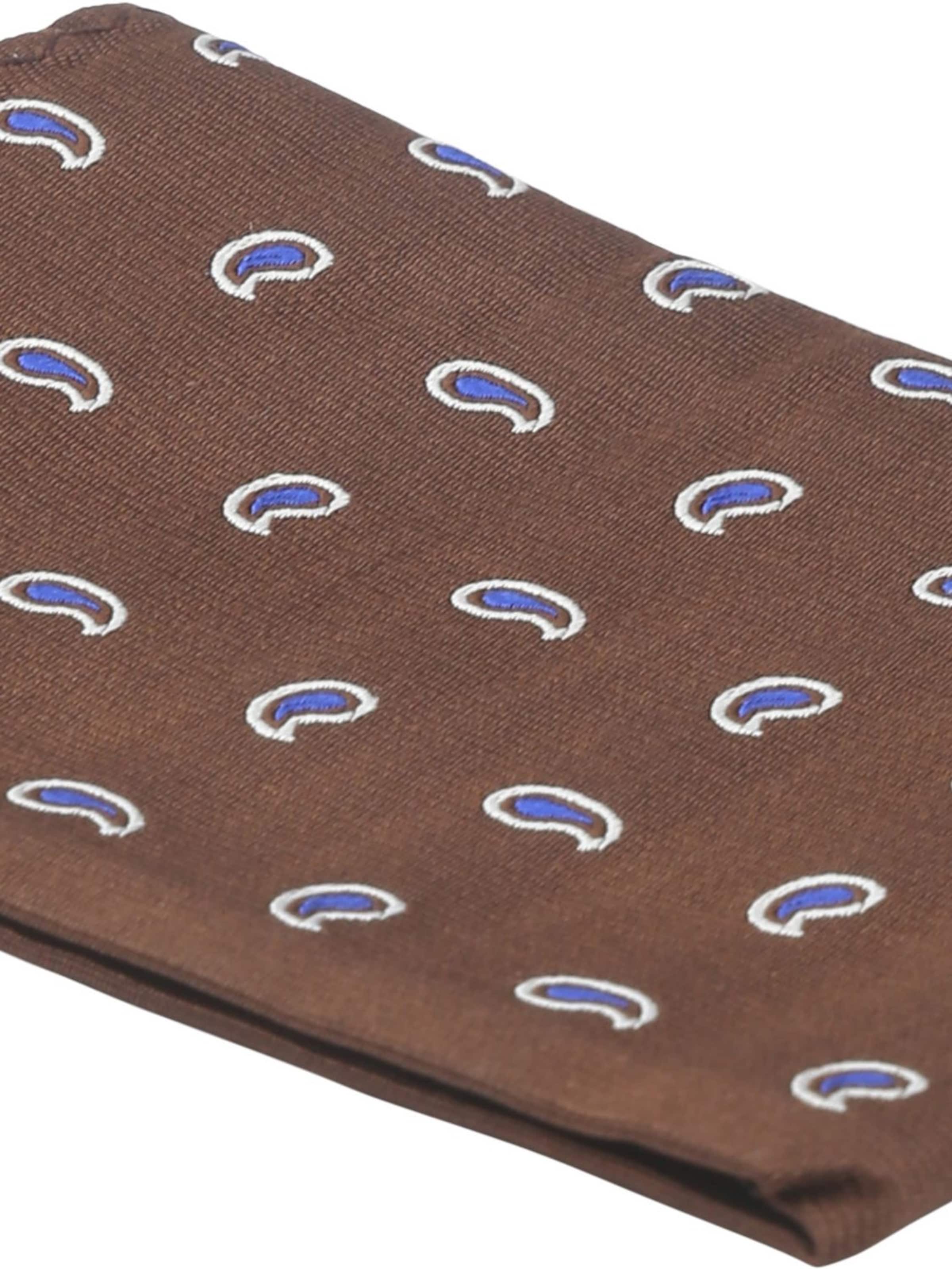 Suitable Pocket square in Brown
