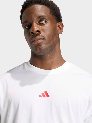 Felpa sportiva 'RUNHARD' di ADIDAS PERFORMANCE in bianco