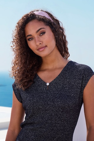 LASCANA Pullover in Schwarz