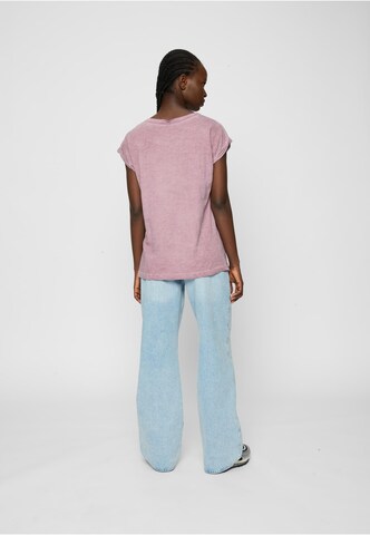 Mister Tee Shirt 'Ladies F-Word' in Red
