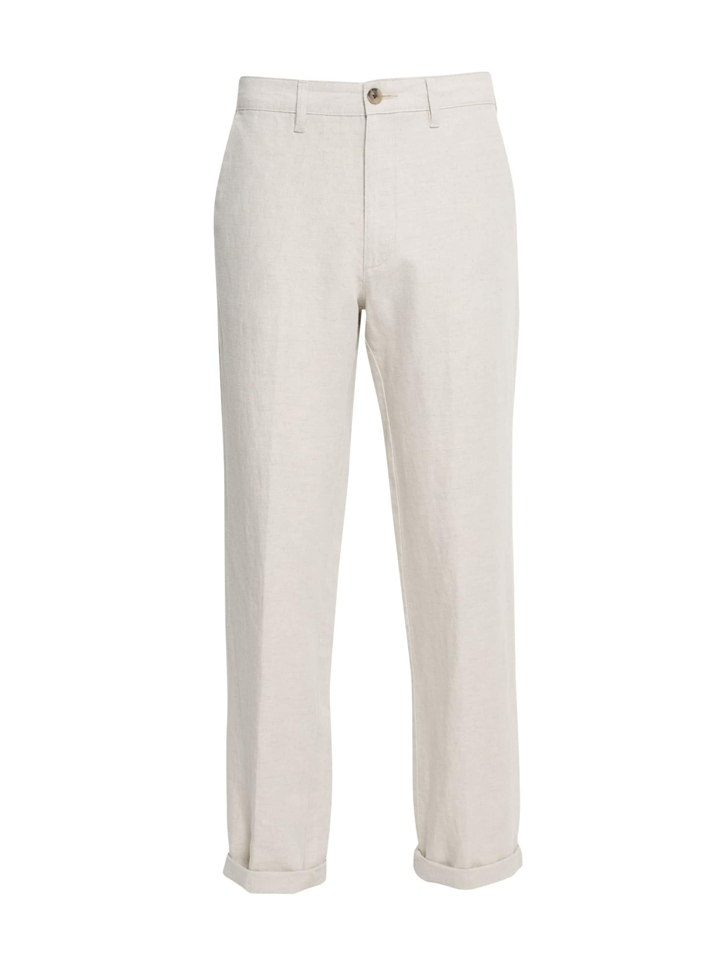 Marks & Spencer Regular Pantalon in Grijs: voorkant