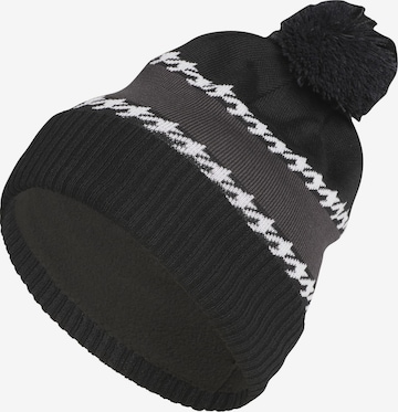 ADIDAS PERFORMANCE Athletic Hat 'Cold.rdy 3- Stripes Pom' in Black: front