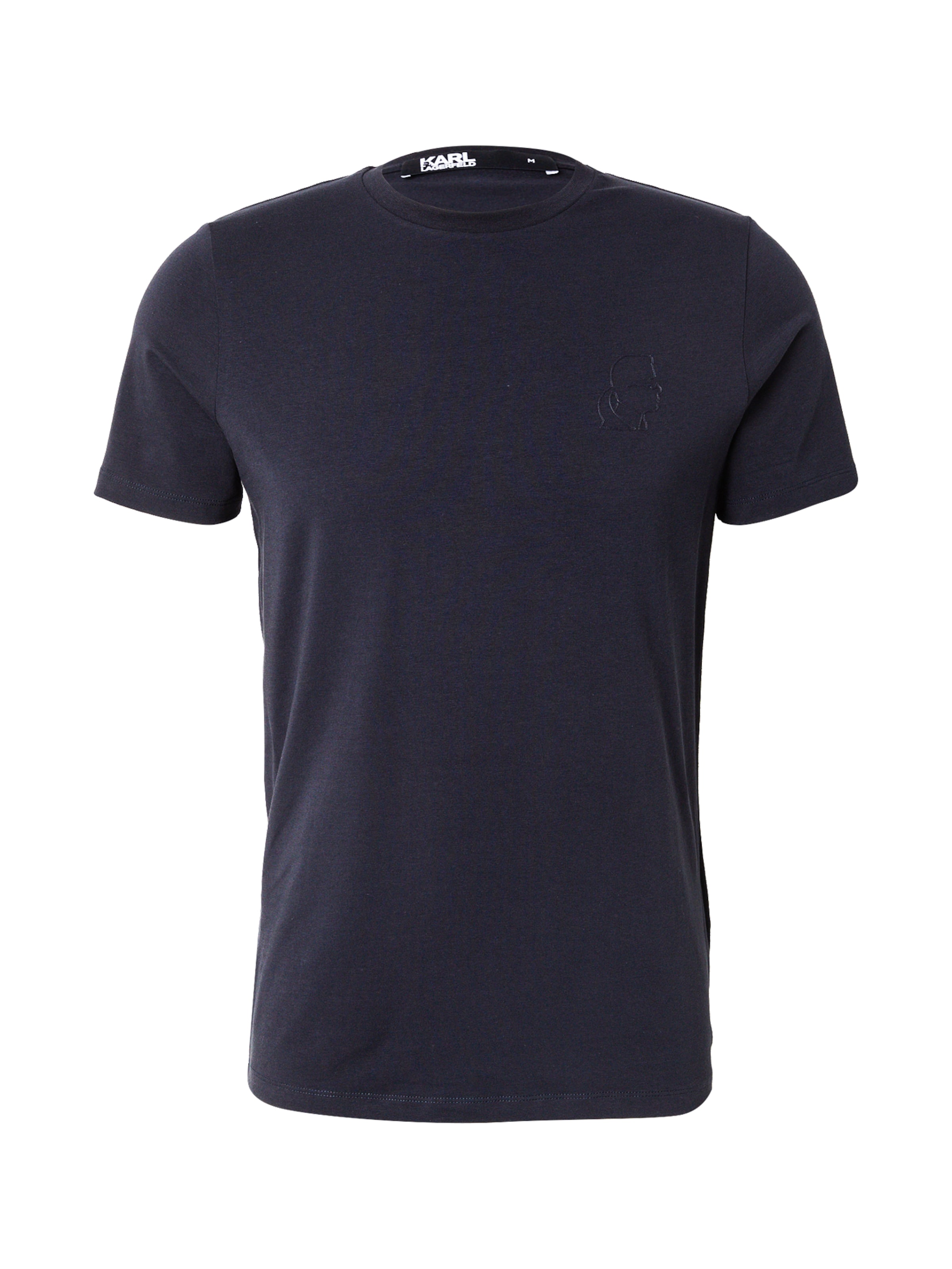 T-Shirt Karl Lagerfeld en bleu : devant