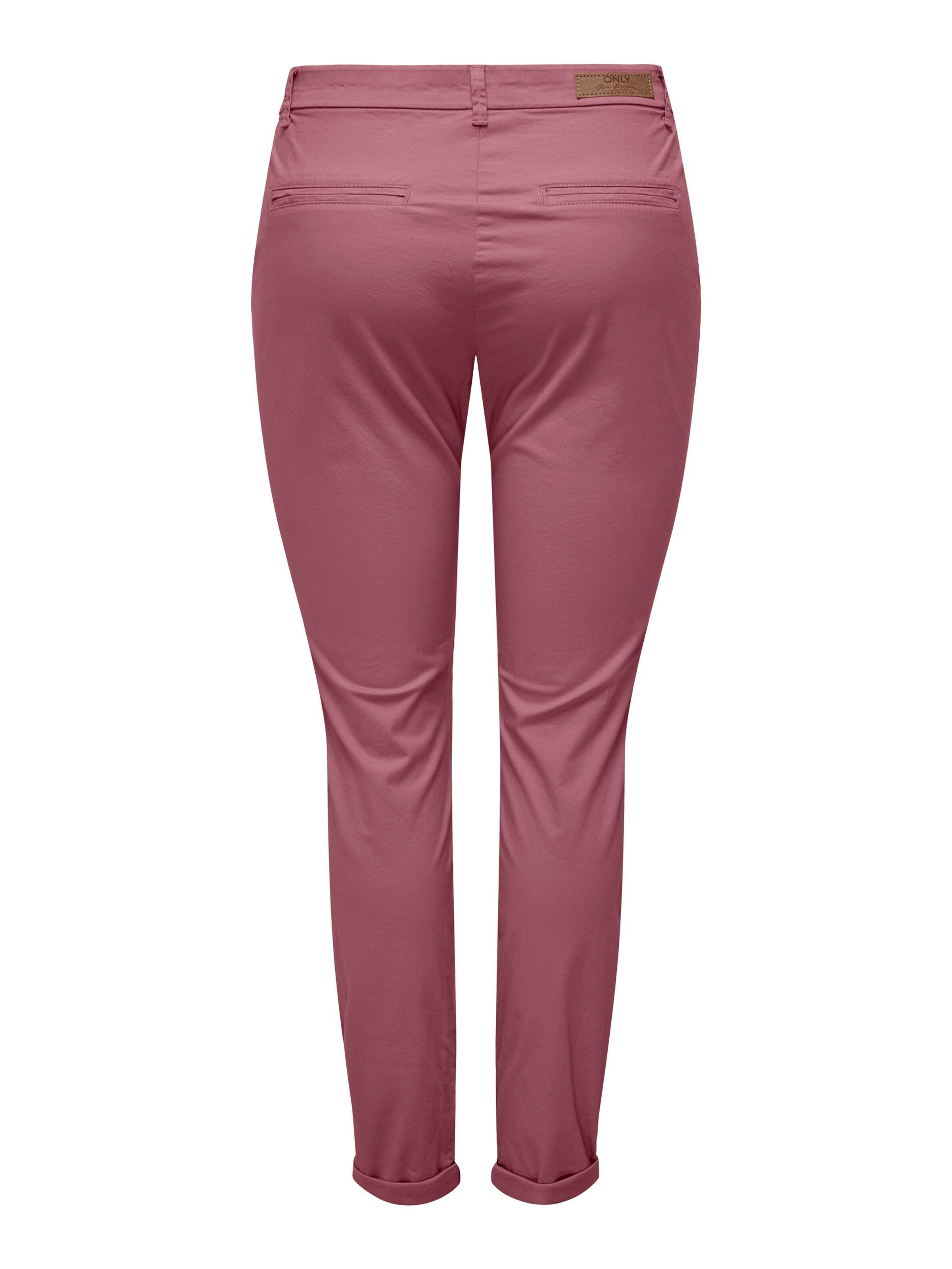 Coupe slim Pantalon chino 'PARIS' ONLY en rose