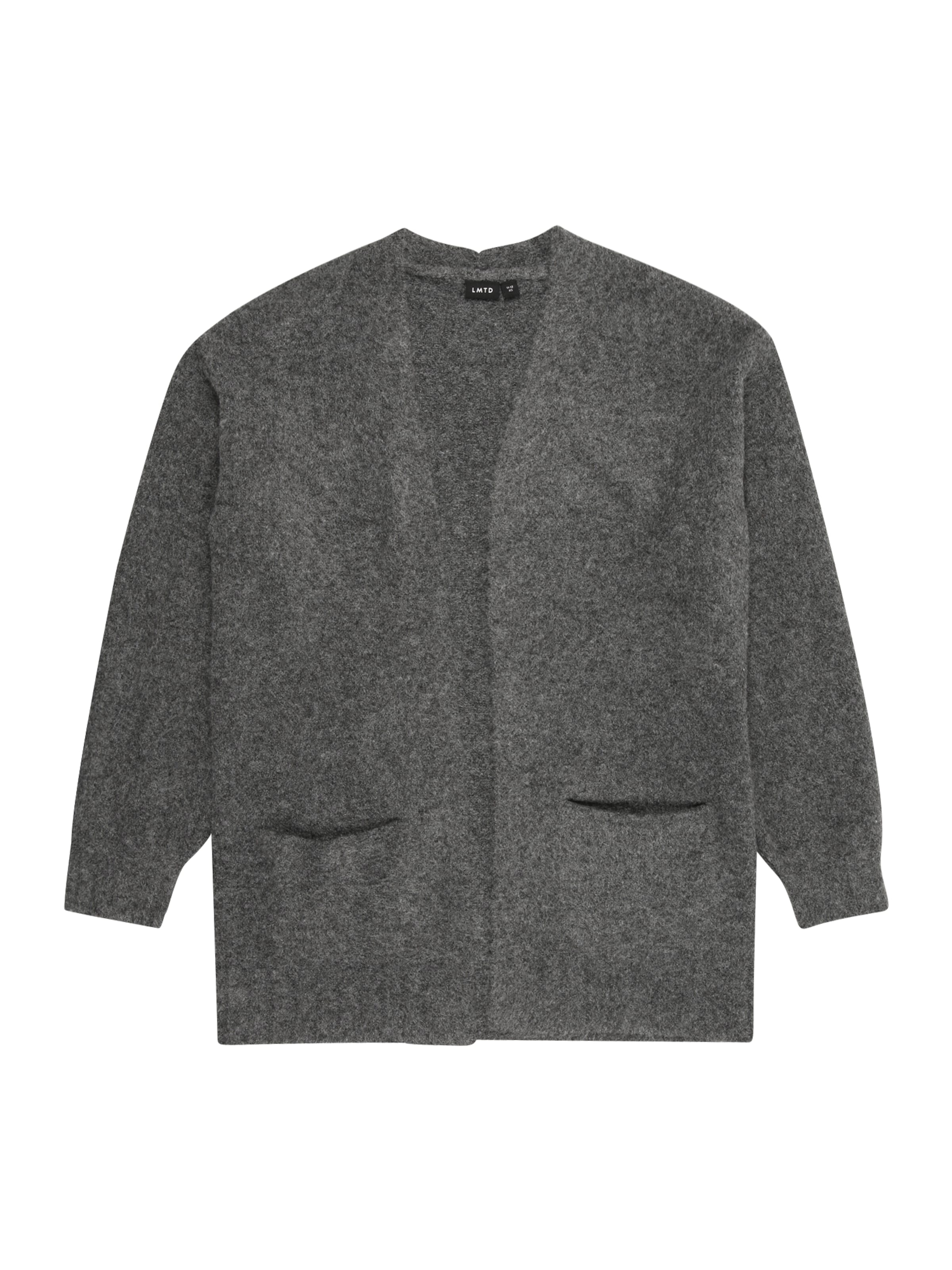 LMTD Neuletakki &#x27;NLFNAVA&#x27; värissä harmaa: etupuoli