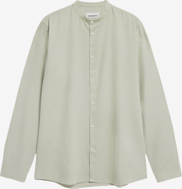 ARMEDANGELS Comfort fit Button Up Shirt 'Vaaleronimus Lino' in Green: front