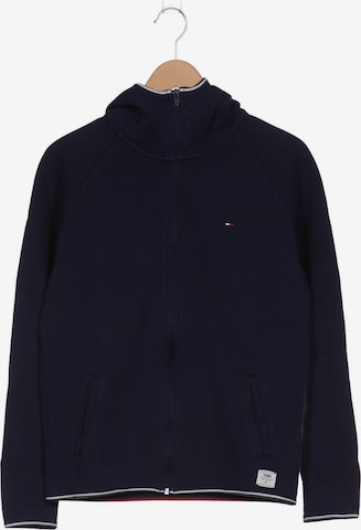 Tommy Jeans Sweatshirt & Zip-Up Hoodie in M in Blue: front