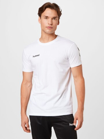 Hummel Funktionsshirt in Weiß: Vorderseite