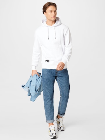 Sweat-shirt Superdry en blanc