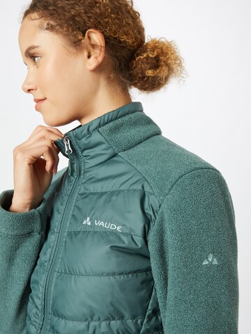 VAUDE Athletic fleece jacket 'Idris' in Green