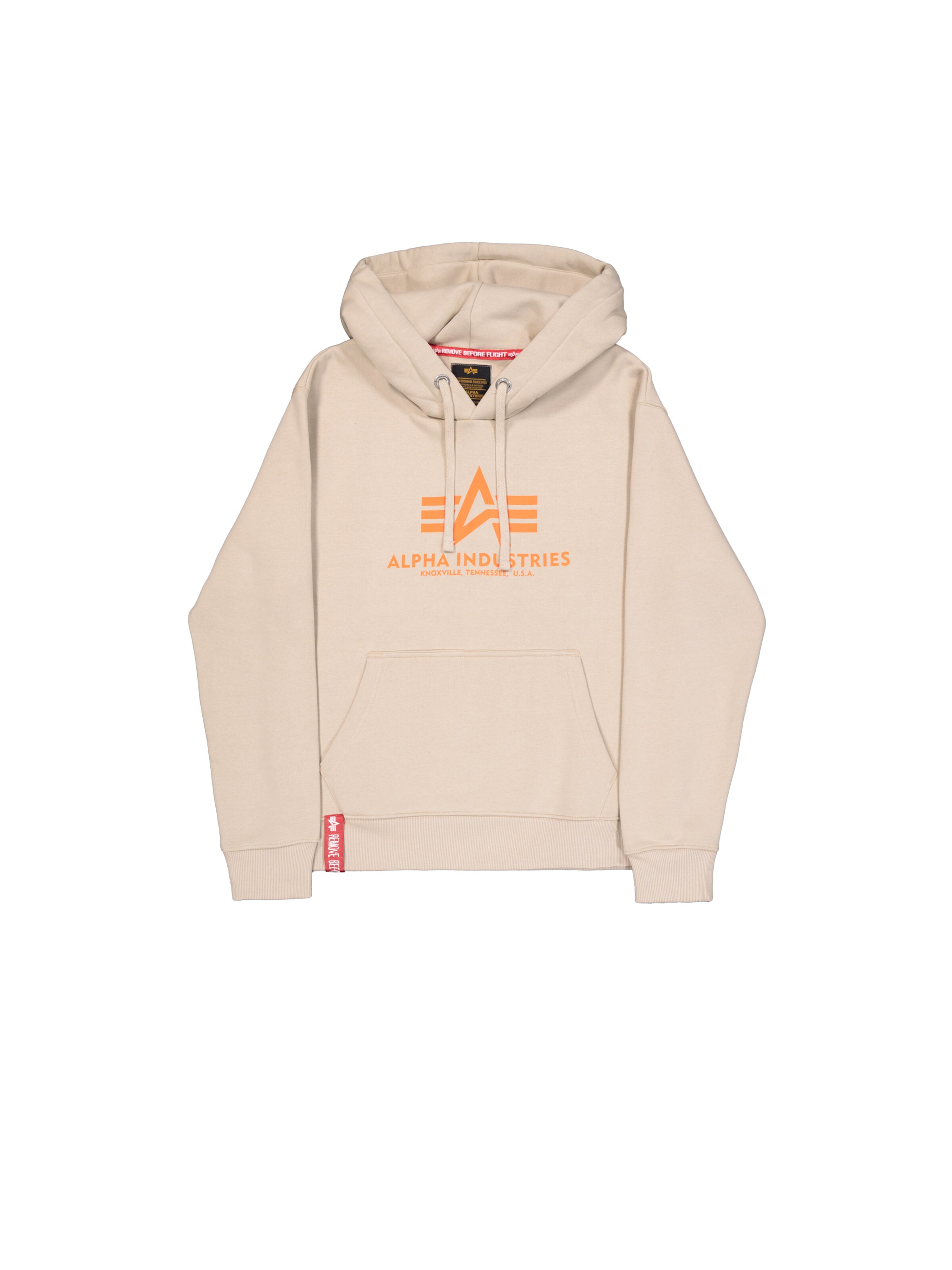 ALPHA INDUSTRIES Sweatshirt i beige: forside