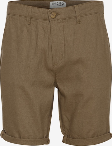 11 Project Pants in Brown: front