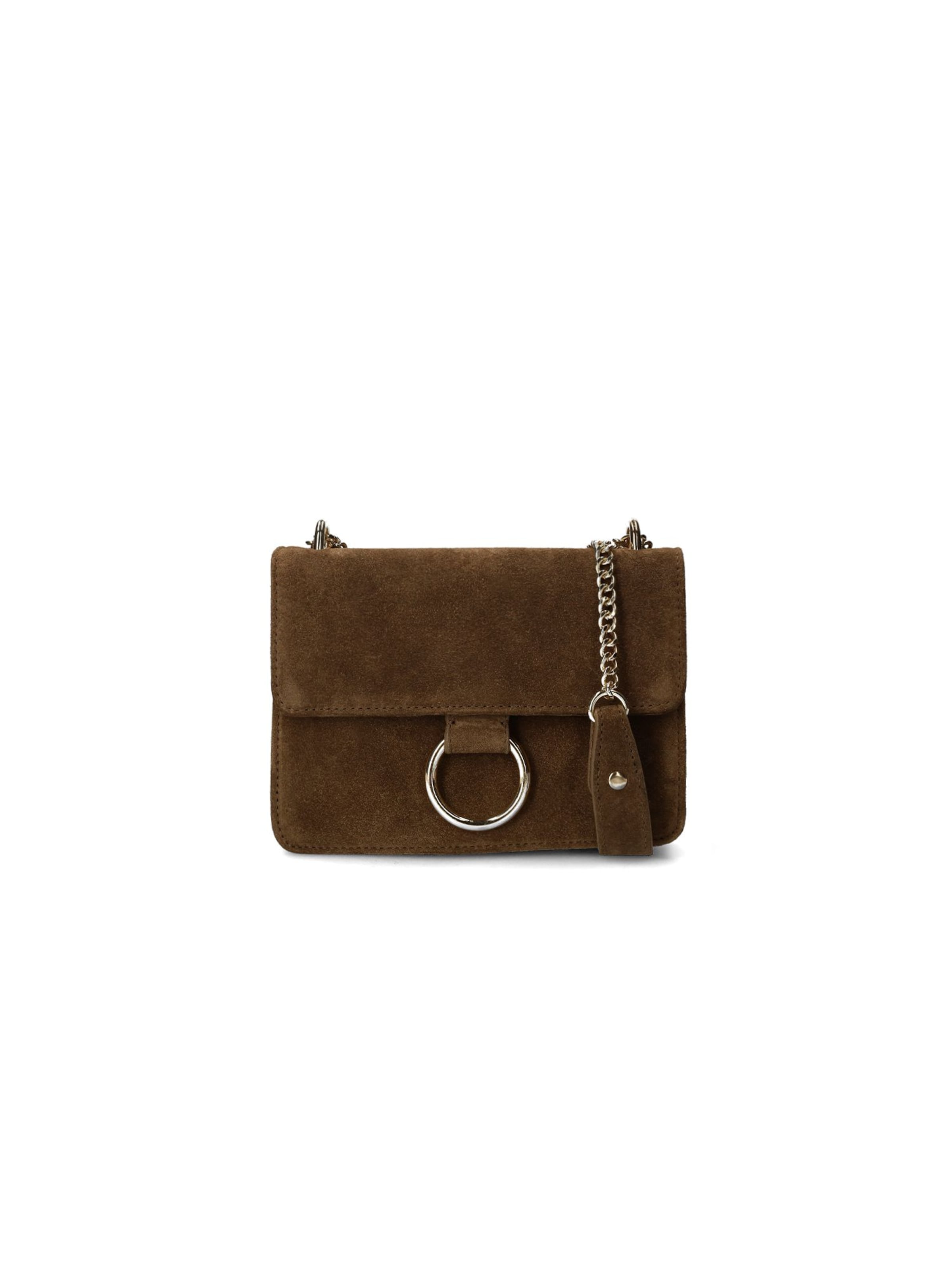 MANFIELD Crossbody Bag in Brown: front