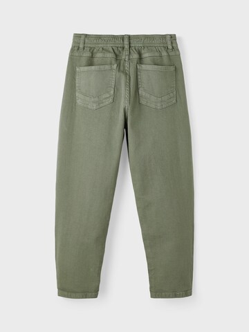 NAME IT Normalny krój Spodnie 'Ben' w kolorze zielony