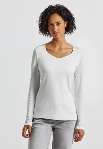 STREET ONE Shirt in White: front