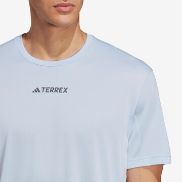 T-Shirt fonctionnel 'Multi' ADIDAS TERREX en bleu