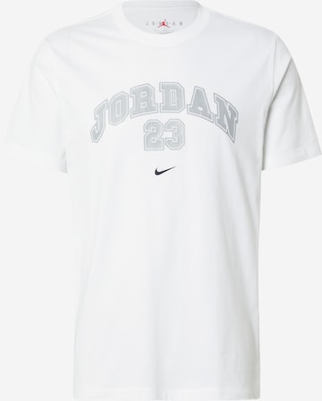 Jordan Μπλουζάκι σε λευκό: μπροστά