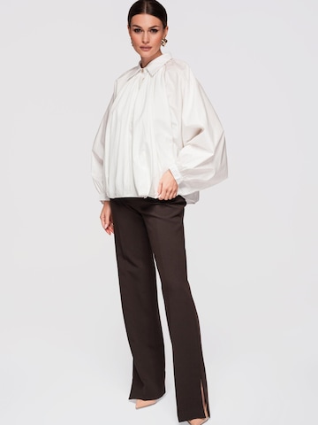 Ombre Bluse‌‌‌‌‌‌ in Weiß