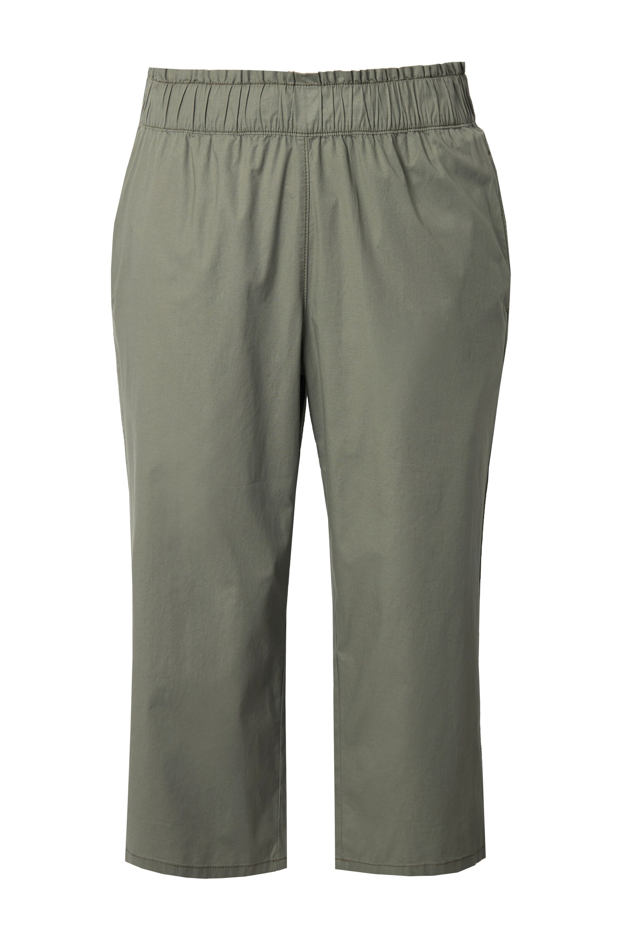 Ulla Popken Broek in Groen: voorkant