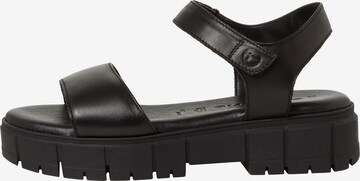 TAMARIS Sandals in Black