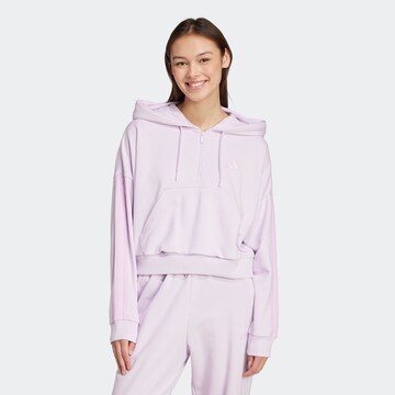 ADIDAS SPORTSWEAR Спортивный свитшот в Лиловый: спереди