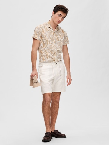 SELECTED HOMME Regular Shorts 'Brody' in Weiß
