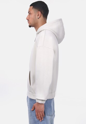 Dropsize Sweat jacket 'Embo' in Grey