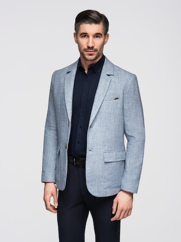 Veste de costume Ombre en bleu : devant