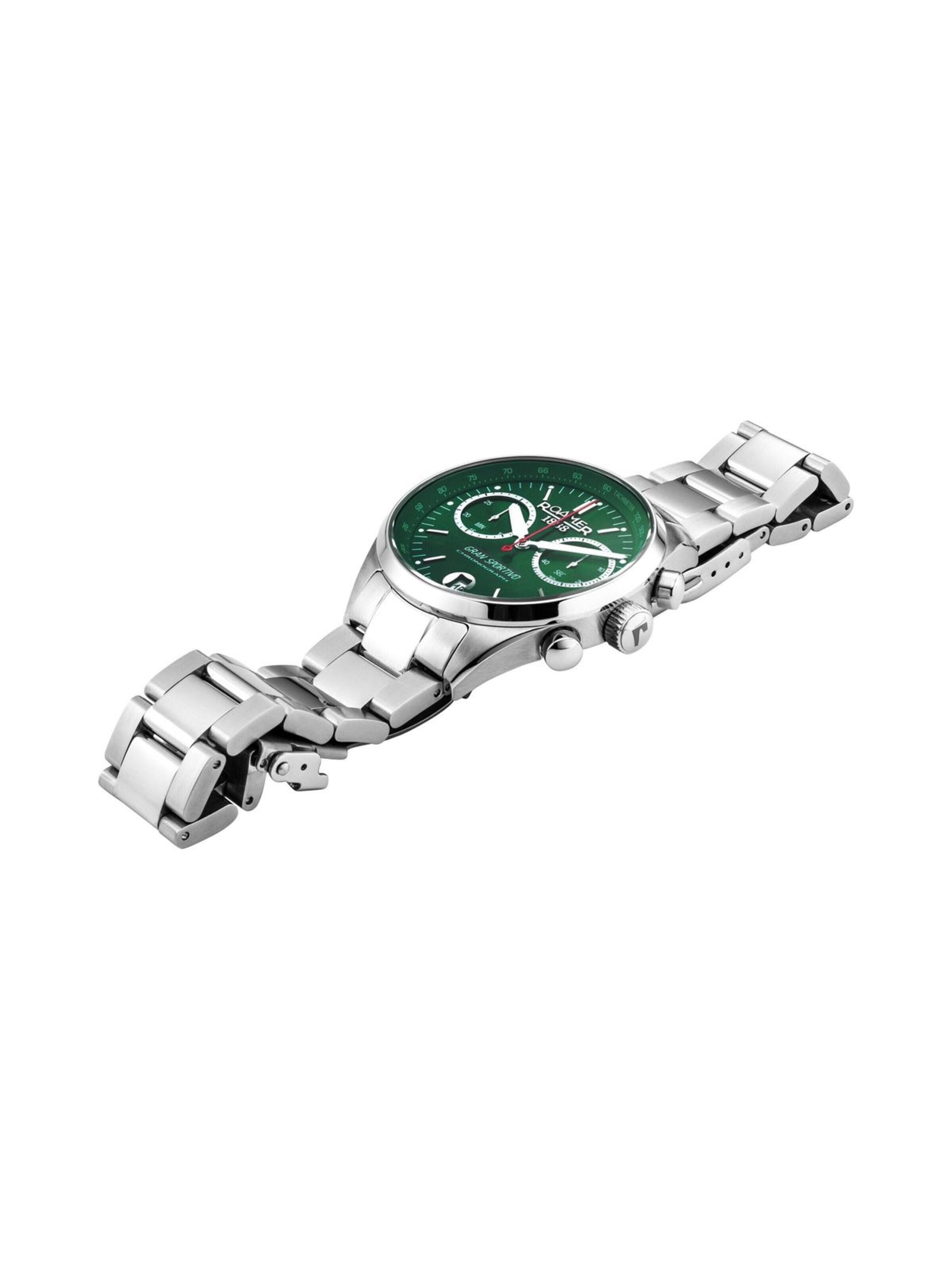 Roamer Analoog horloge 'Chronograph Gran Sportivo' in Groen