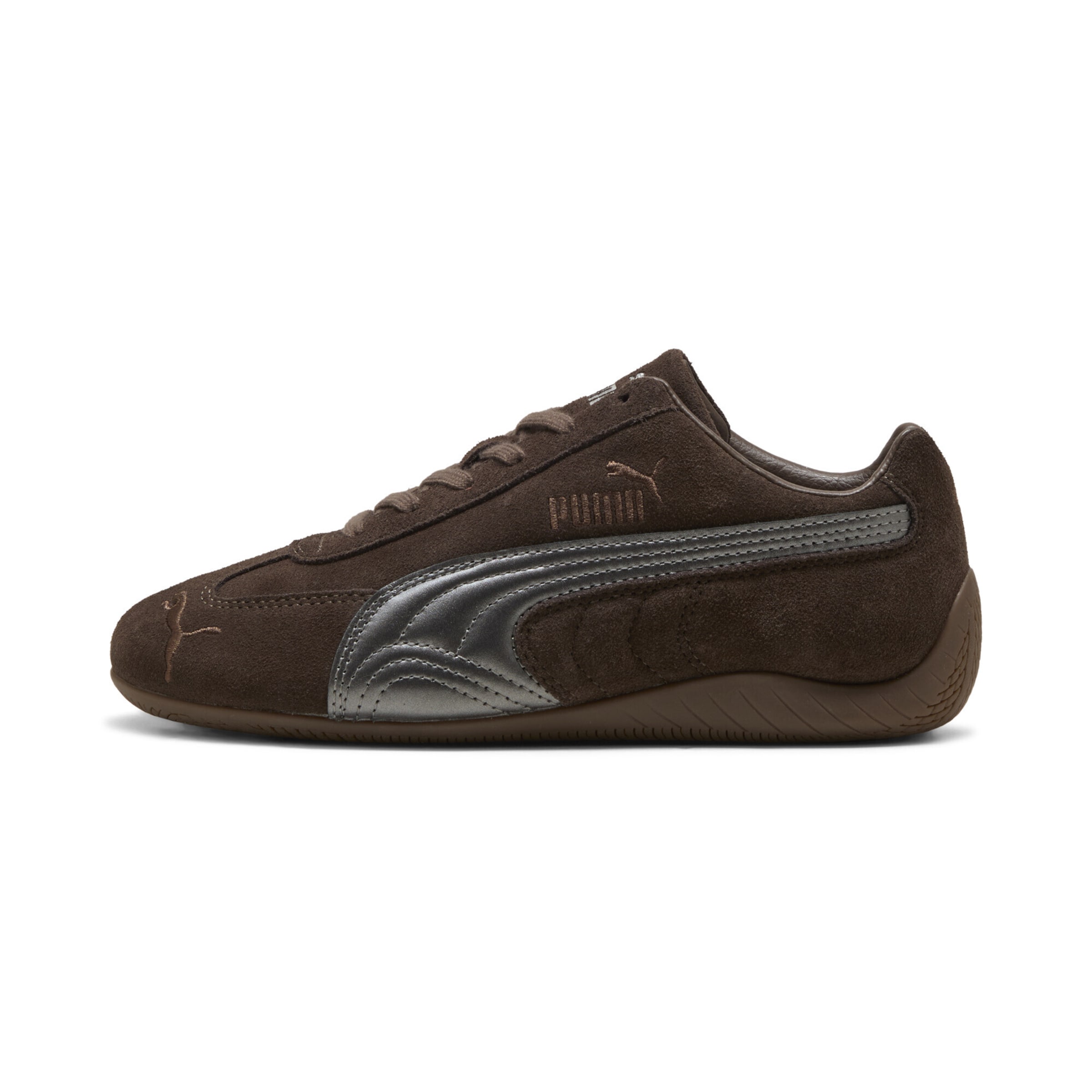 Baskets basses 'Speedcat Lux' PUMA en marron : devant