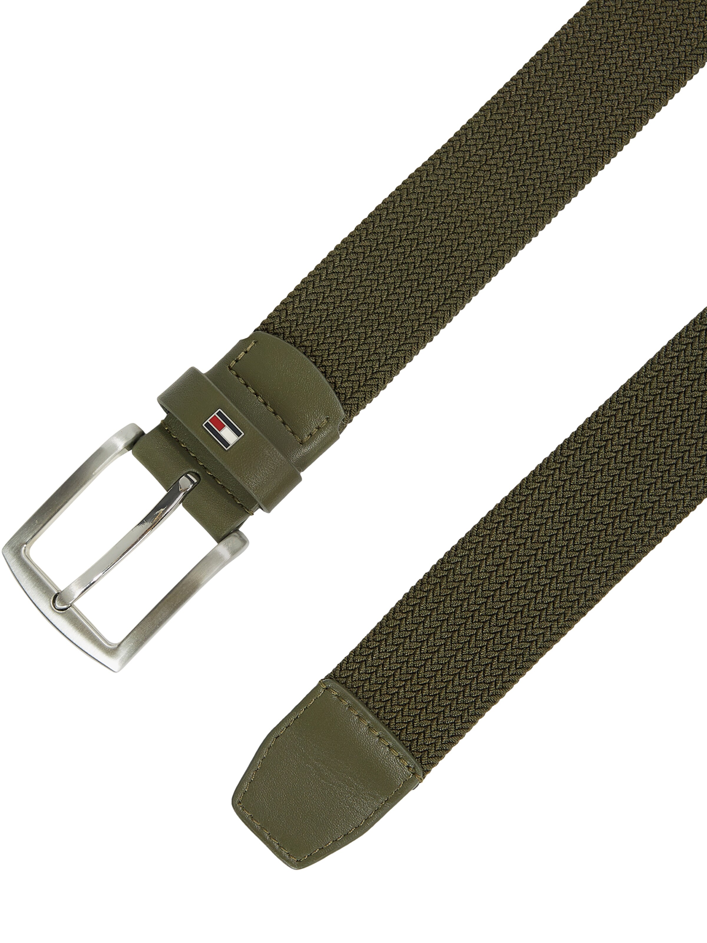 TOMMY HILFIGER Bälte 'DENTON' i grön