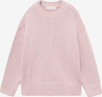 MANGO KIDS Пуловер 'SIENA' в розово: отпред