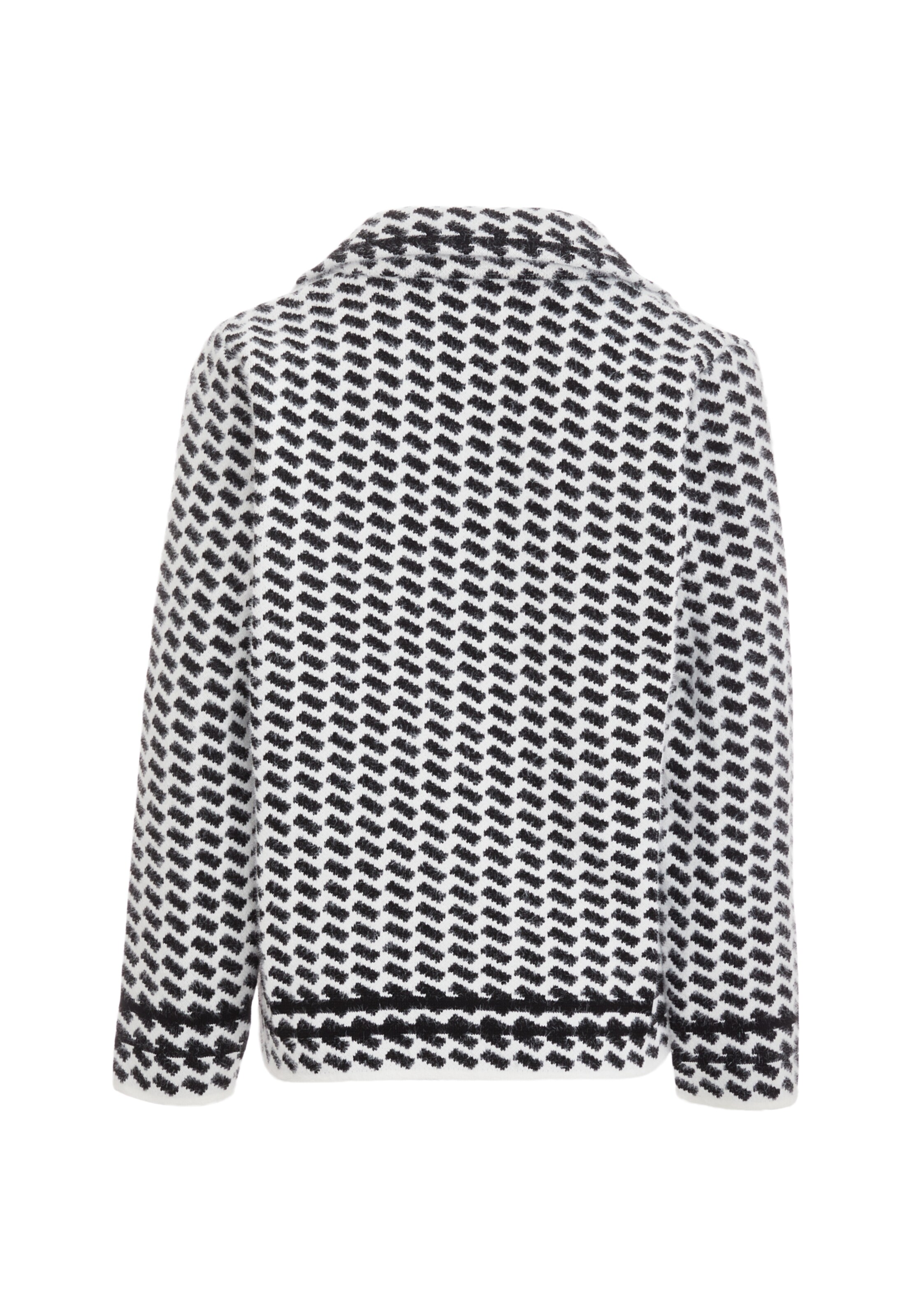 CARNEA Strickjacke in Schwarz